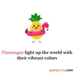 flamingo puns