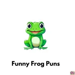 funny frog puns